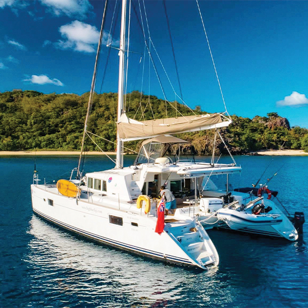 bareboat catamaran charter fiji