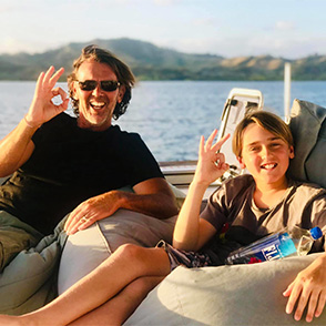 Fiji family sailing charter